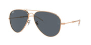 Ray-Ban Old Aviator RB3825 Sunglasses - Rose Gold/Blue / 62 mm - 8056262039939