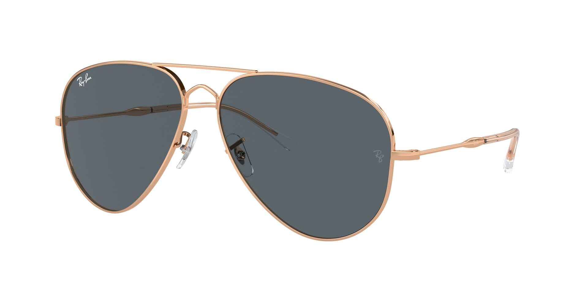 Ray-Ban Old Aviator RB3825 Sunglasses - Rose Gold/Blue / 62 mm - 8056262039939