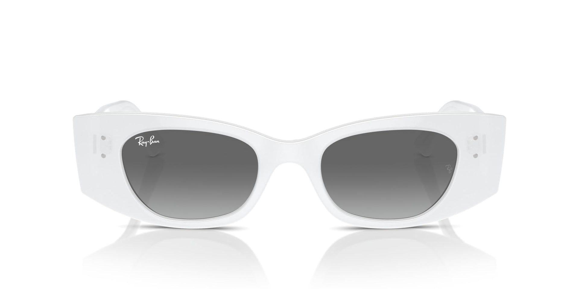 Ray-Ban Kat RB4427 Sunglasses - White/Grey Gradient / 49 mm - 8056262014493