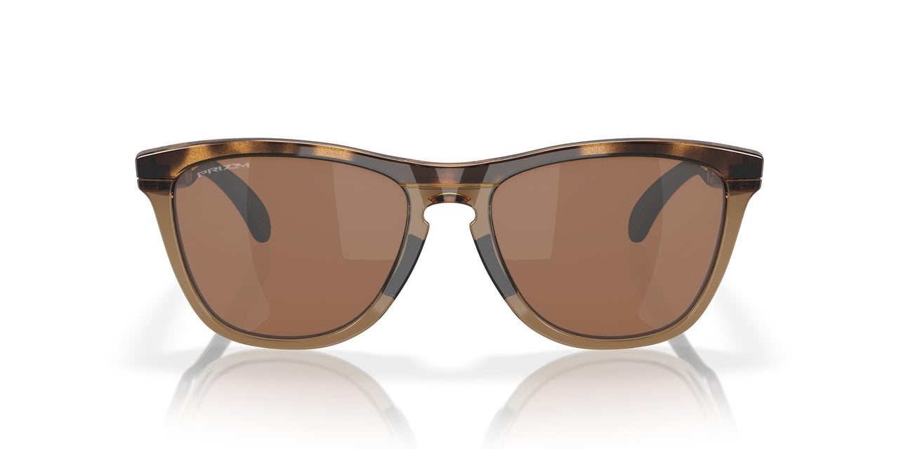 Oakley Frogskins Range Sunglasses - Brown Tortoise/Brown Smoke/Prizm Tungsten Polarized / Large - 888392611697