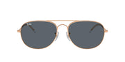 Ray-Ban Bain Bridge RB3735 Sunglasses - Rose Gold/Blue / 57 mm - X0045V8APD - Additional Image 1