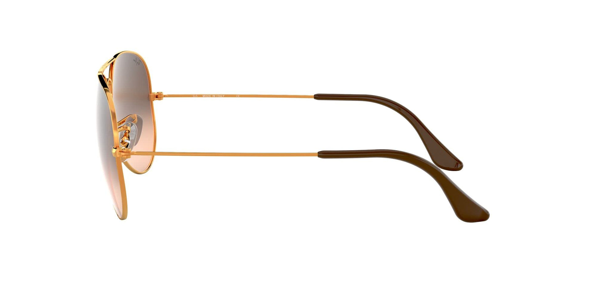 Ray-Ban Aviator RB3025 Sunglasses Batch 3 - Light Bronze/Pink Gradient Brown / 55 mm - X0028GV5EZ - Additional Image 3