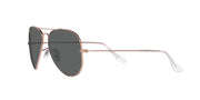 Ray-Ban Aviator RB3025 Sunglasses Batch 2 - Rose Gold/Dark Grey / 55 mm - 8056597855860 - Additional Image 3