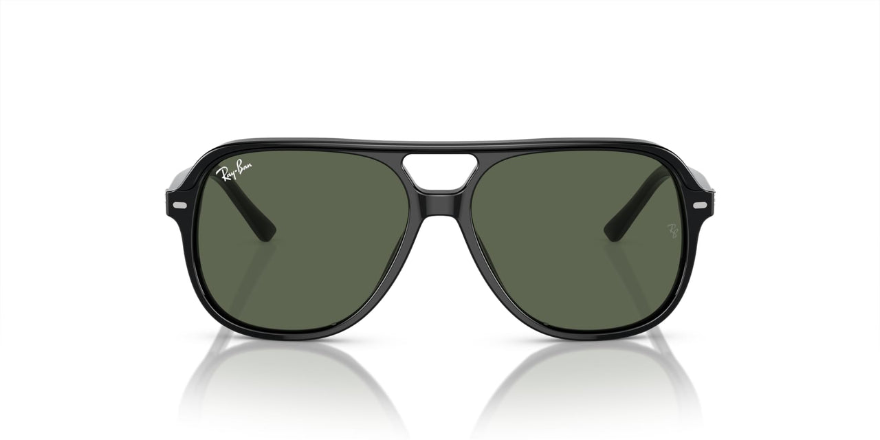 Ray-Ban Junior Bill RJ9096S Sunglasses - Black/Dark Green / 52 mm - 8056597941006
