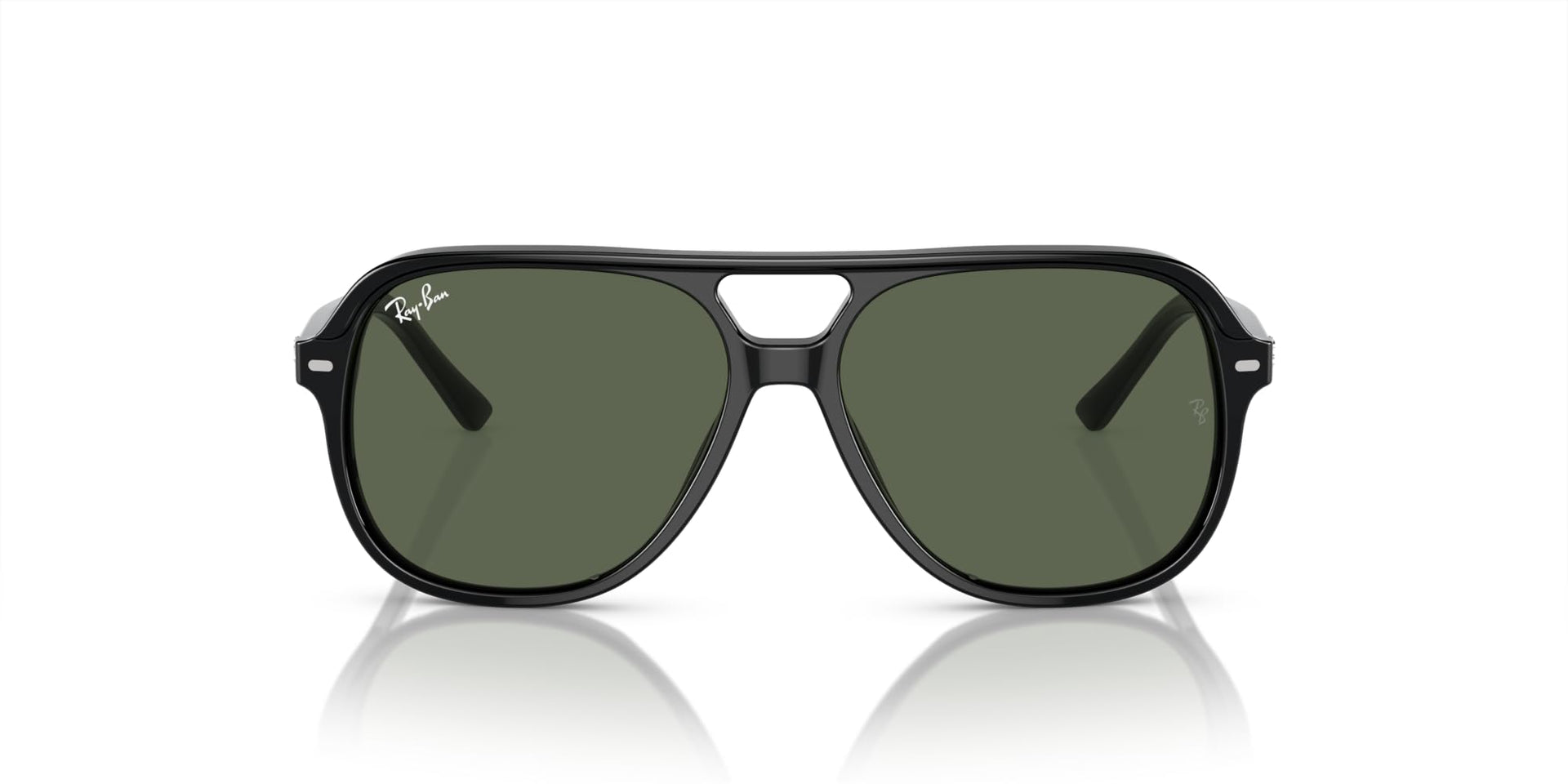 Ray-Ban Junior Bill RJ9096S Sunglasses - Black/Dark Green / 52 mm - 8056597941006