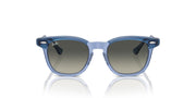 Ray-Ban RJ9098S Sunglasses - Top Violet on Transparent Violet/Grey Gradient / 45 mm - 8056262047163