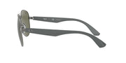 Ray-Ban Aviator RB3523 Sunglasses - Matte Gunmetal/Polarized Green / 59 mm - 8053672320442 - Additional Image 1