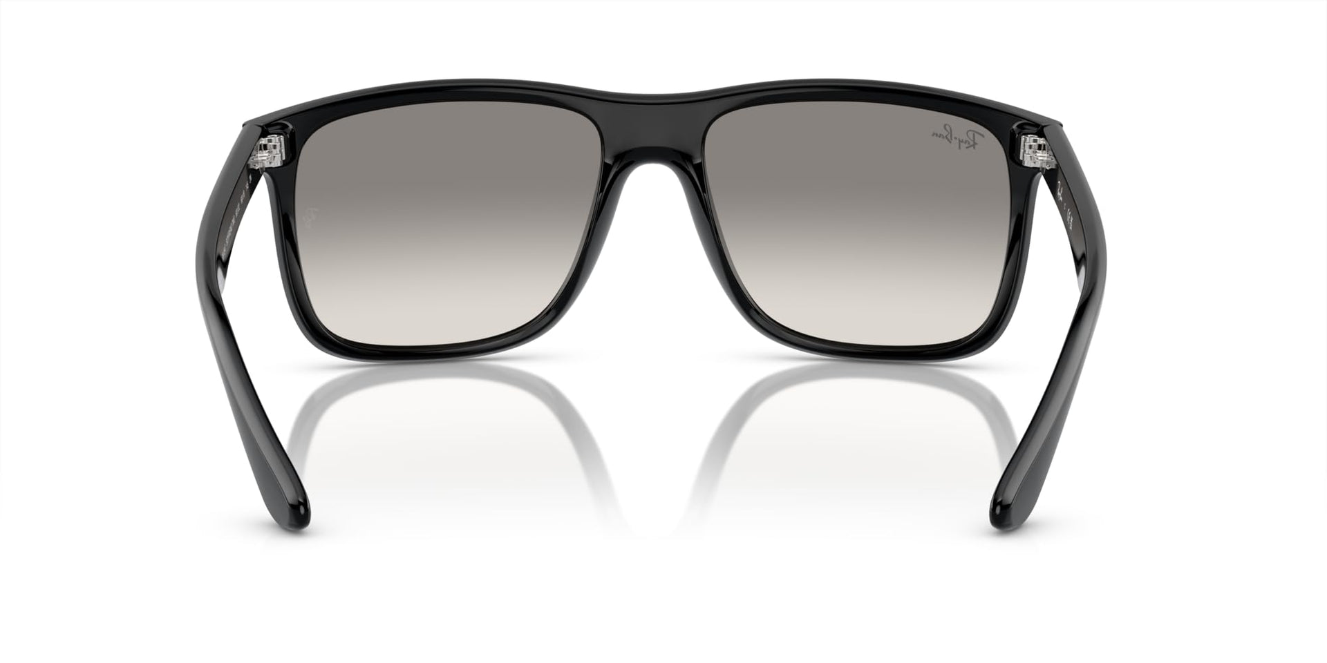 Ray-Ban Boyfriend Two RB4547 Sunglasses - Black/Clear Gradient Grey / 57 mm - 8056597939331 - Additional Image 3