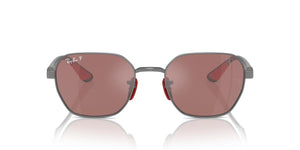 Gunmetal/Purple Mirrored Silver Polarized