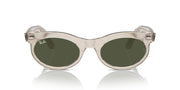 Ray-Ban Wayfarer Oval RB2242 Sunglasses - Photochromic Frame Waves Grey/Green / 53 mm - 8056262134030