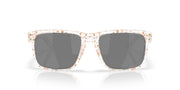 Oakley Holbrook Low Bridge Fit Sunglasses - Matte Clear Terrazo/Prizm Black Polarized / 56 Mm - 888392665652