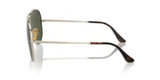 Ray-Ban Aviator Titanium RB8089 Sunglasses - Gold/Green / 62 mm (X0045VEAA7) - X0045VEAA7 - Additional Image 2