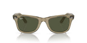Ray-Ban Original Wayfarer RB2140 Sunglasses - Photochromic Striped Grey/Green / 50 mm - 8056262099216