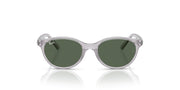 Ray-Ban RJ9080S Sunglasses - Transparent Grey/Dark Green / 45 mm - 8056262282069