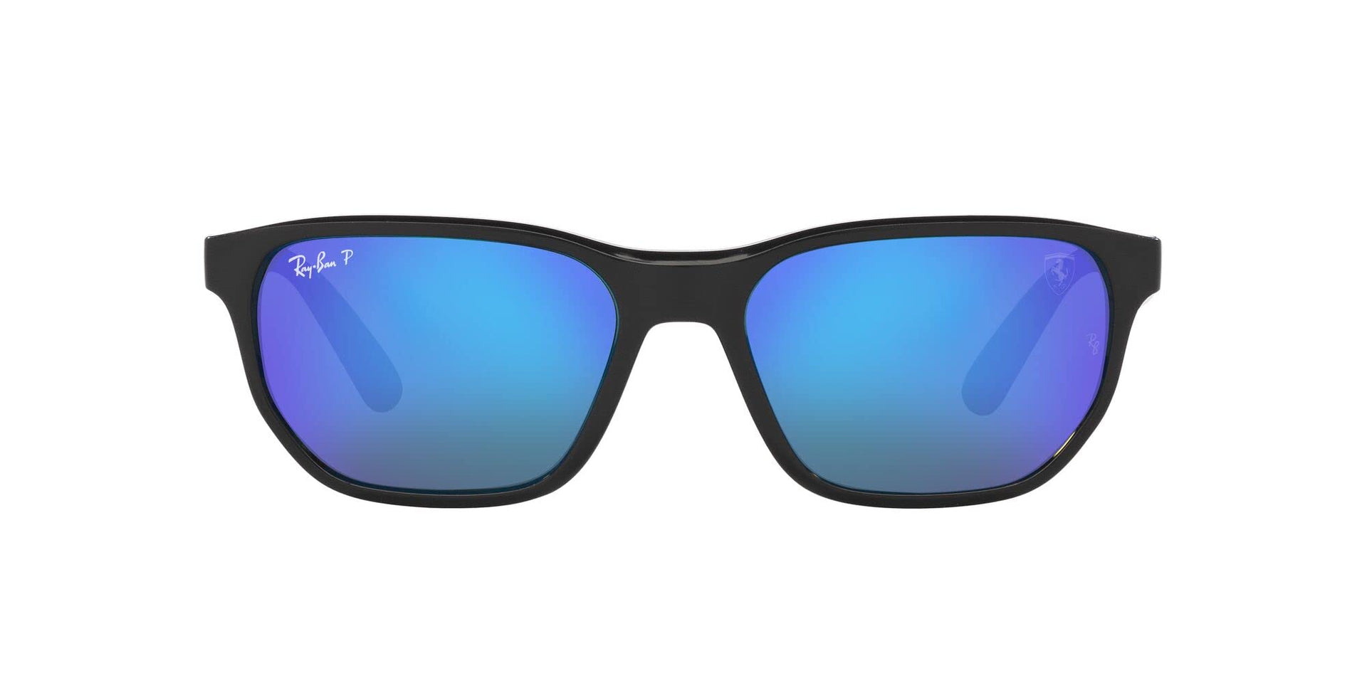 Ray-Ban RB4404M Sunglasses - Grey/Green Mirrored Blue Polarized / 57 mm - 8056597853774