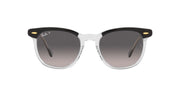 Ray-Ban Hawkeye RB2298 Sunglasses - Black on Transparent/Grey Gradient Polarized / 52 mm - 8056597626705