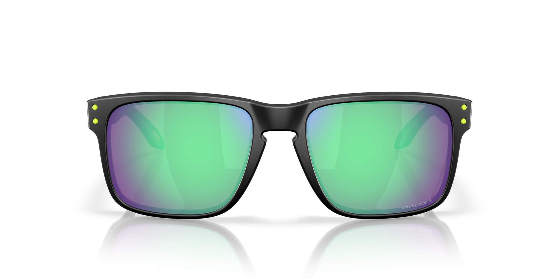 Oakley Holbrook Sunglasses - Matte Black/Prizm Road Jade / 57 mm - 888392669063