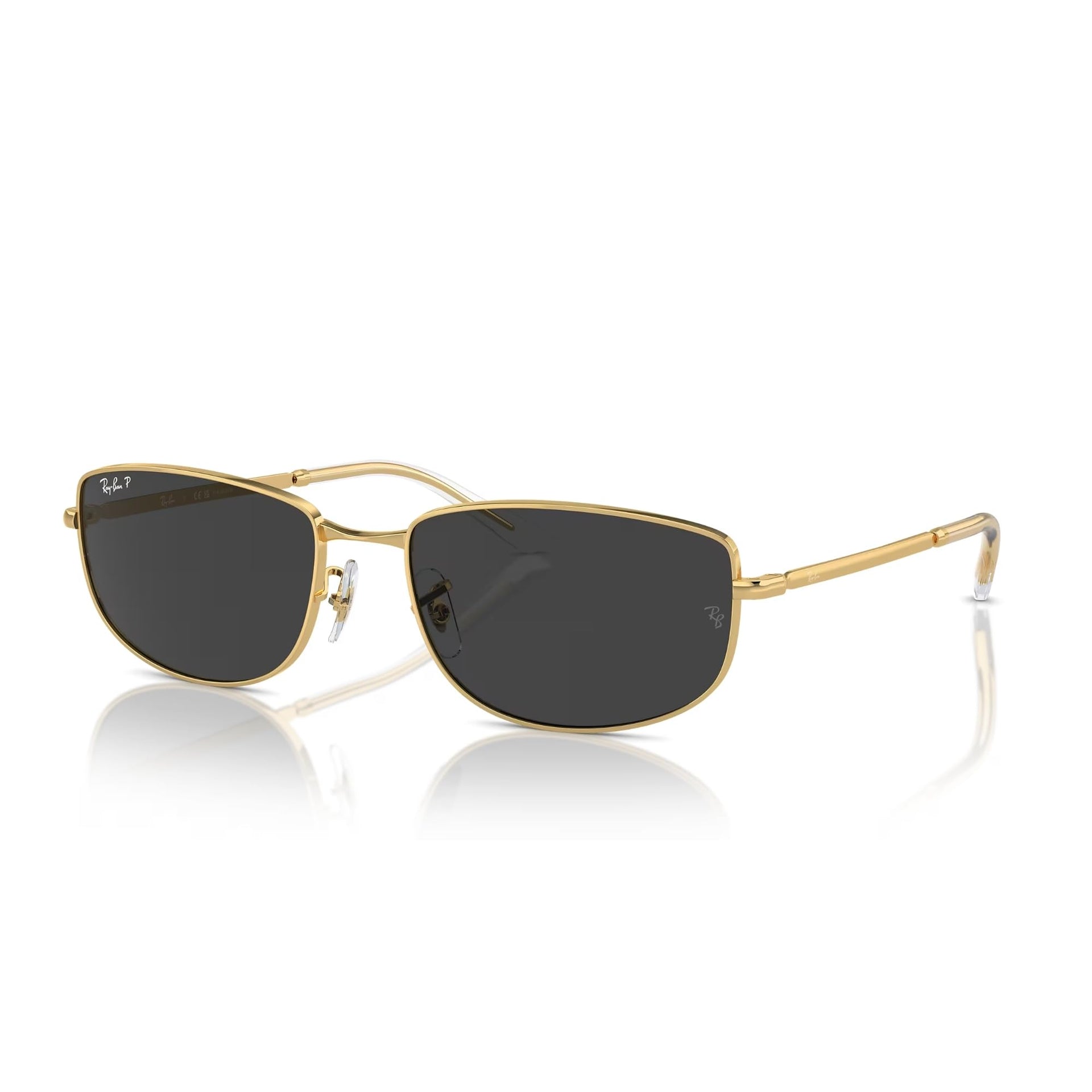 Ray-Ban RB3732 Sunglasses - Gold / Black / Small - 8056262042168