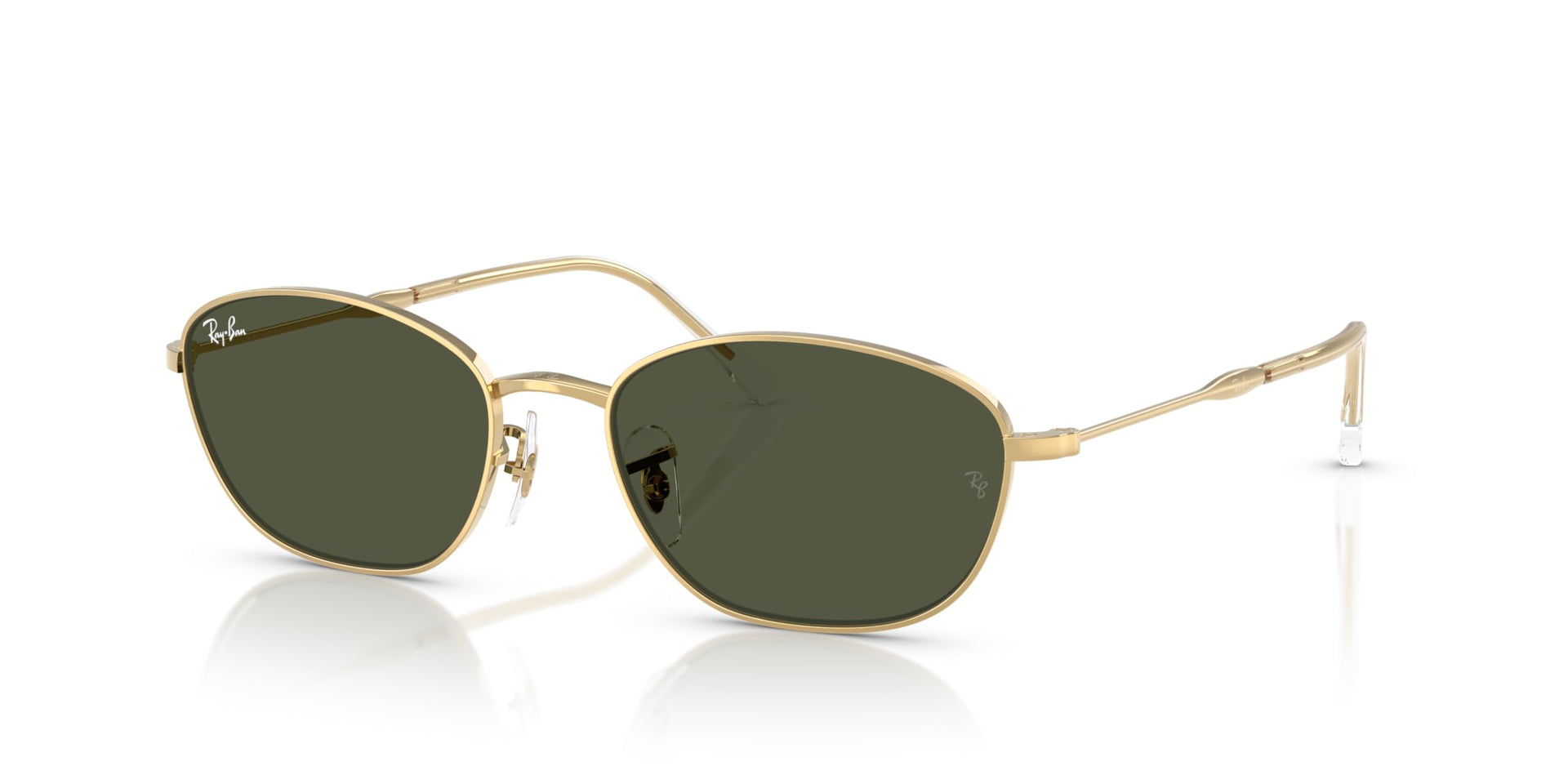 Ray-Ban RB3749 Sunglasses - Gold/Green / 58 mm - 8056262282298