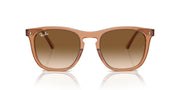 Ray-Ban RB2210F Sunglasses - Transparent Brown/Clear Gradient Brown / 53 mm - 8056262044650