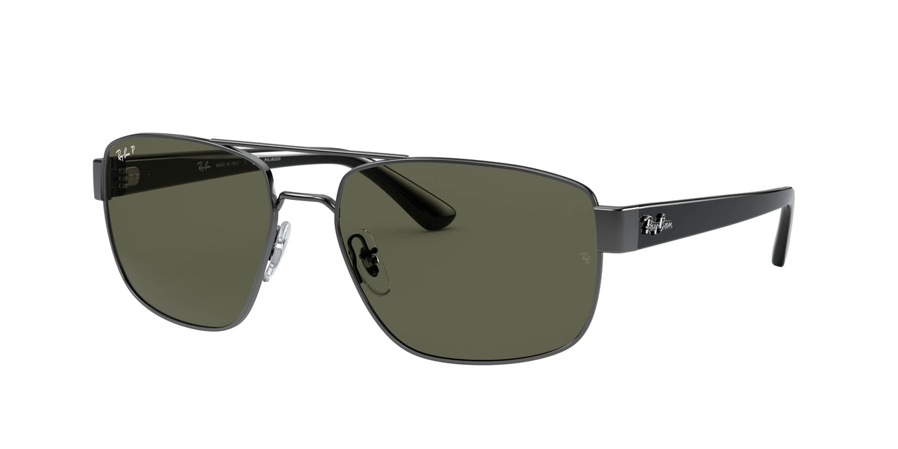 Ray-Ban RB3663 Metal Rectangular Sunglasses - Default Title - 8056597242943