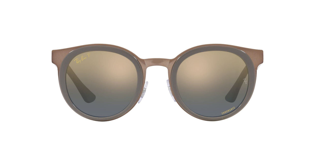 Ray-Ban Bonnie RB3710 Sunglasses - Grey on Copper/Grey Gradient Dark Blue Polarized / 50 mm - 8056597819107