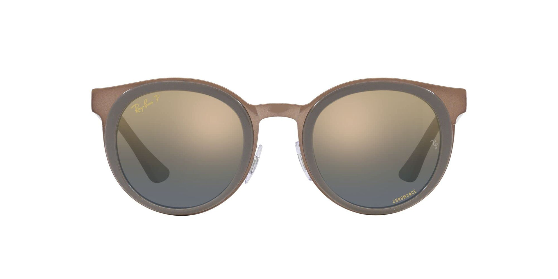 Ray-Ban Bonnie RB3710 Sunglasses - Grey on Copper/Grey Gradient Dark Blue Polarized / 50 mm - 8056597819107