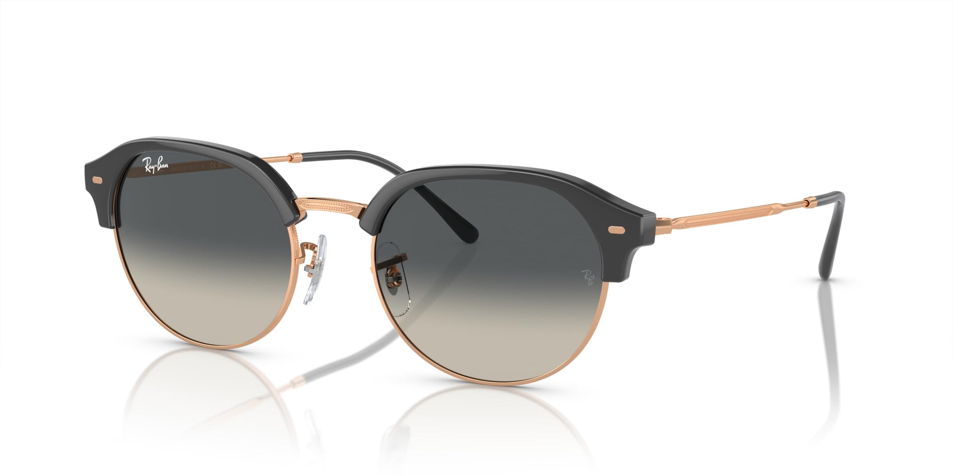 Ray-Ban RB4429 Sunglasses - Dark Grey on Rose Gold/Grey Gradient / 53 mm - 8056597938983