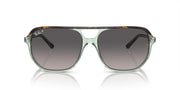Ray-Ban Bill One RB2205 Sunglasses - Havana on Transparent Green/Grey Gradient Polarized / 57 mm - 8056597936163