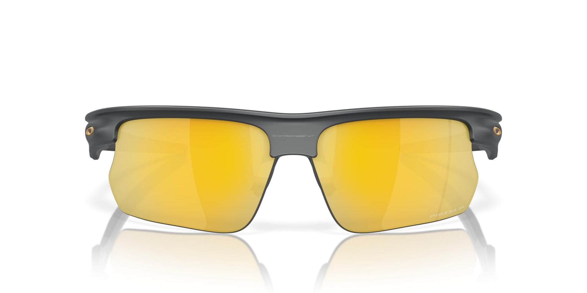 Oakley Bisphaera Sunglasses - Matte Carbon/Prizm 24k Polarized / 68 mm - 888392620385