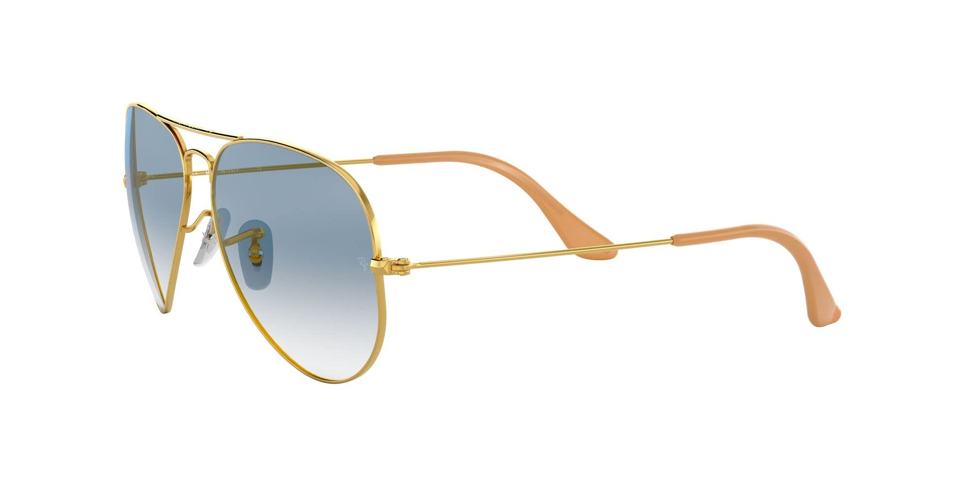 Ray-Ban Aviator RB3025 Sunglasses - Gold/Clear Gradient Blue / 62 mm - 805289307679 - Additional Image 3