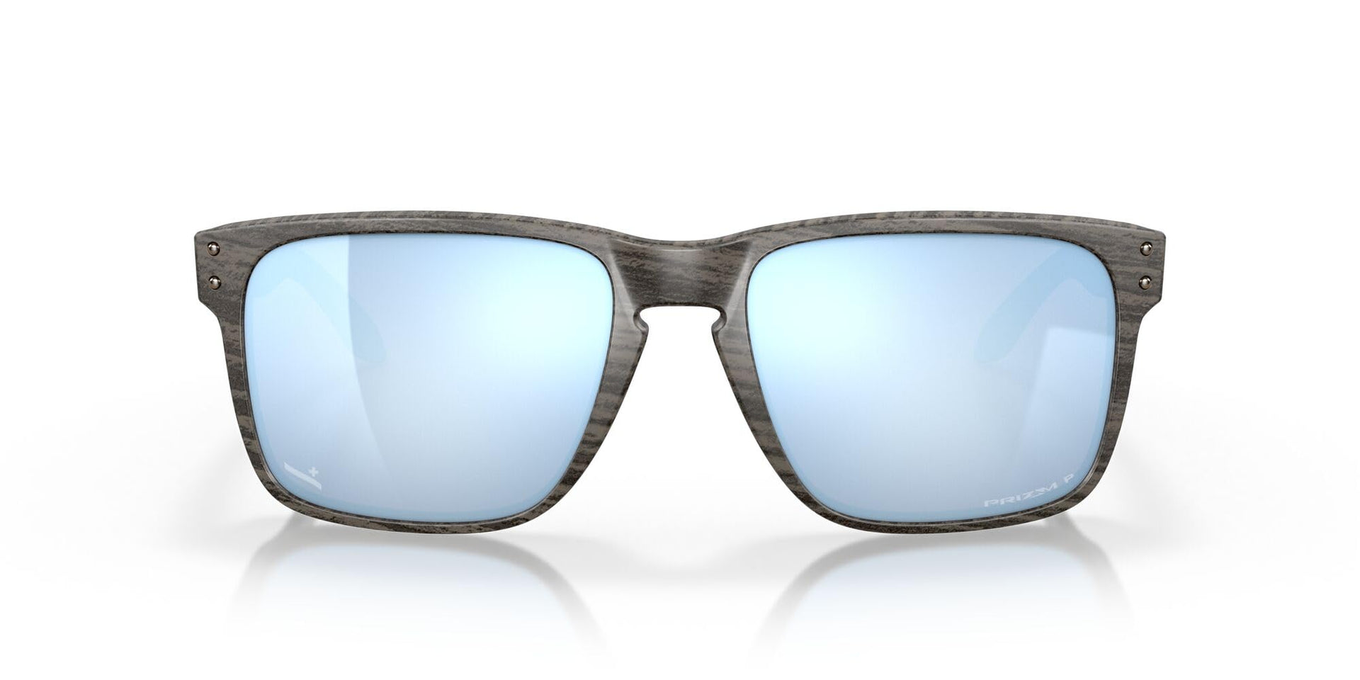 Oakley Holbrook XL Sunglasses - Woodgrain/Prizm Deep Water Polarized / 59 mm - 888392458926