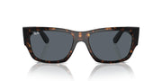 Ray-Ban Carlos Low Bridge Fit RB0947SF Sunglasses - Havana/Blue / 56 mm - 8056262098967