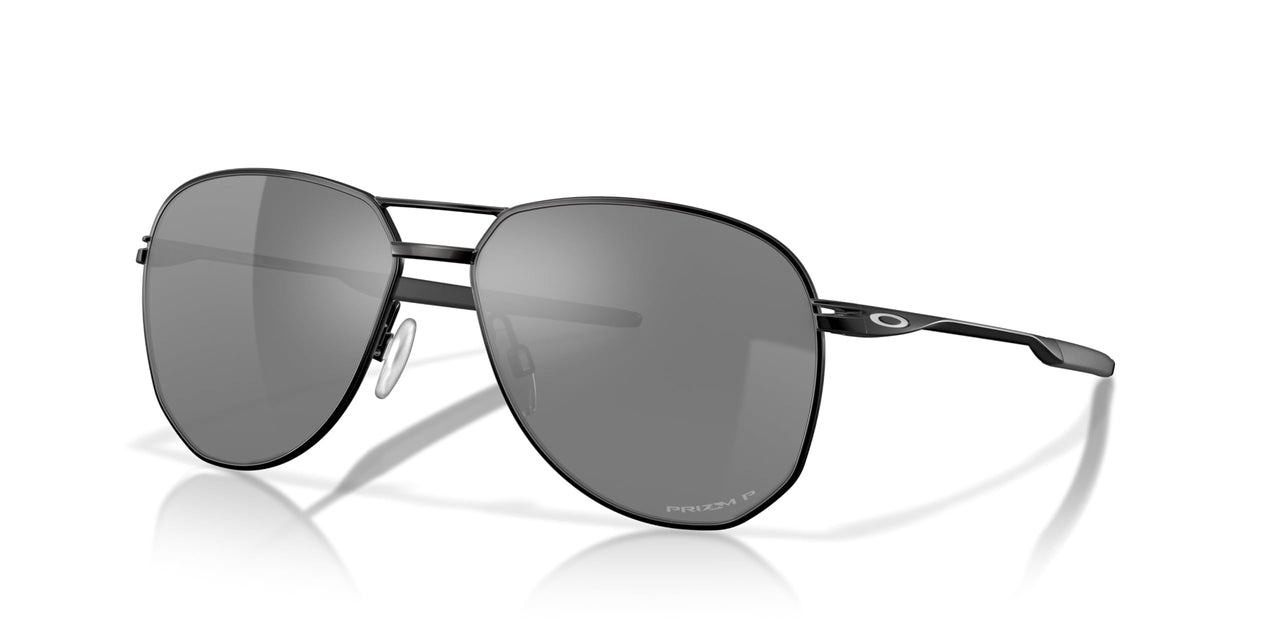 Oakley Contrail Sunglasses - Satin Black/Prizm Black Polarized / 57 mm - 888392561947