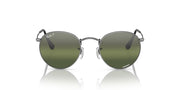 Ray-Ban Metal Glasses RB3447 Sunglasses - Gunmetal/Clear Gradient Dark Green Polarized / 53 mm - 8056597965392