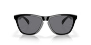 Oakley OO9013 Frogskins Sunglasses - Polished Black/Grey / 55 mm - 700285554686