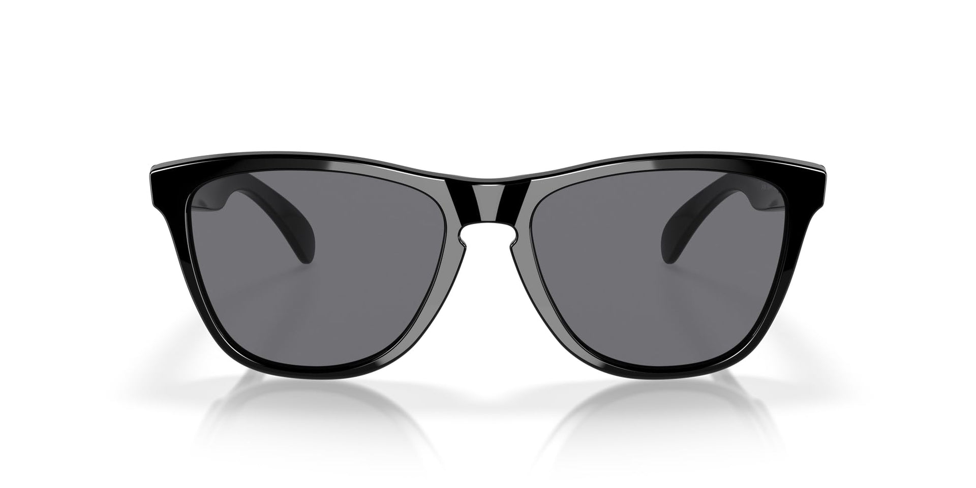 Oakley OO9013 Frogskins Sunglasses - Polished Black/Grey / 55 mm - 700285554686