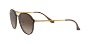 Ray-Ban Blaze Double Bridge RB4292N Sunglasses - Light Havana/Brown Gradient Dark Brown / 62 mm - 8053672837865 - Additional Image 3