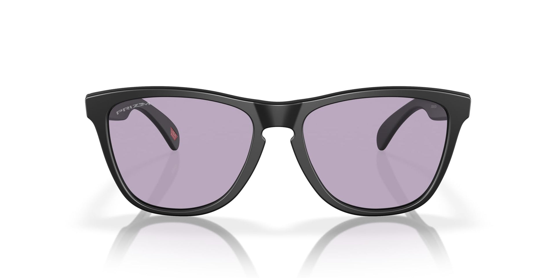 Oakley Frogskins Low Bridge Fit Sunglasses - Matte Black/Prizm Slate / 54 mm - 888392616173