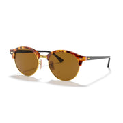 Ray-Ban Clubround RB4246 Sunglasses - Brown Havana / B-15 Brown / Medium - X001GY9T4D