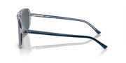 Ray-Ban Bill One RB2205 Sunglasses - Blue on Transparent Blue/Blue / 60 mm - 8056597936217 - Additional Image 2