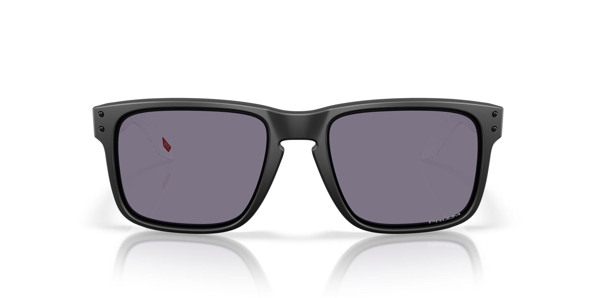 Oakley Holbrook Sunglasses - Matte Black/White/Prizm Grey / 57 mm - 888392642134