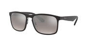 Ray-Ban Chromance RB4264 Sunglasses - Matte Black/Polarized Grey Mirror Silver / 58 mm - 8056597036030