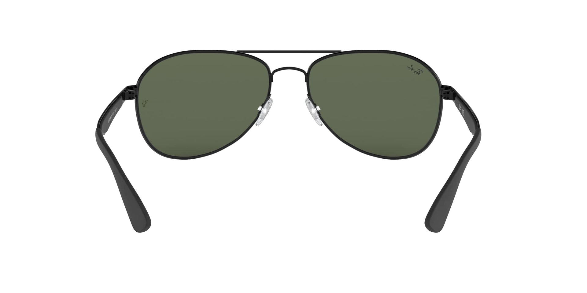 Ray-Ban Aviator RB3549 Sunglasses - Matte Black/Dark Green / 61 mm (X001F2FG43) - X001F2FG43 - Additional Image 3