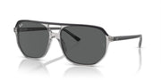 Ray-Ban Bill One RB2205 Sunglasses - Dark Grey on Transparent/Dark Grey / 57 mm - 8056597936187 - Additional Image 1
