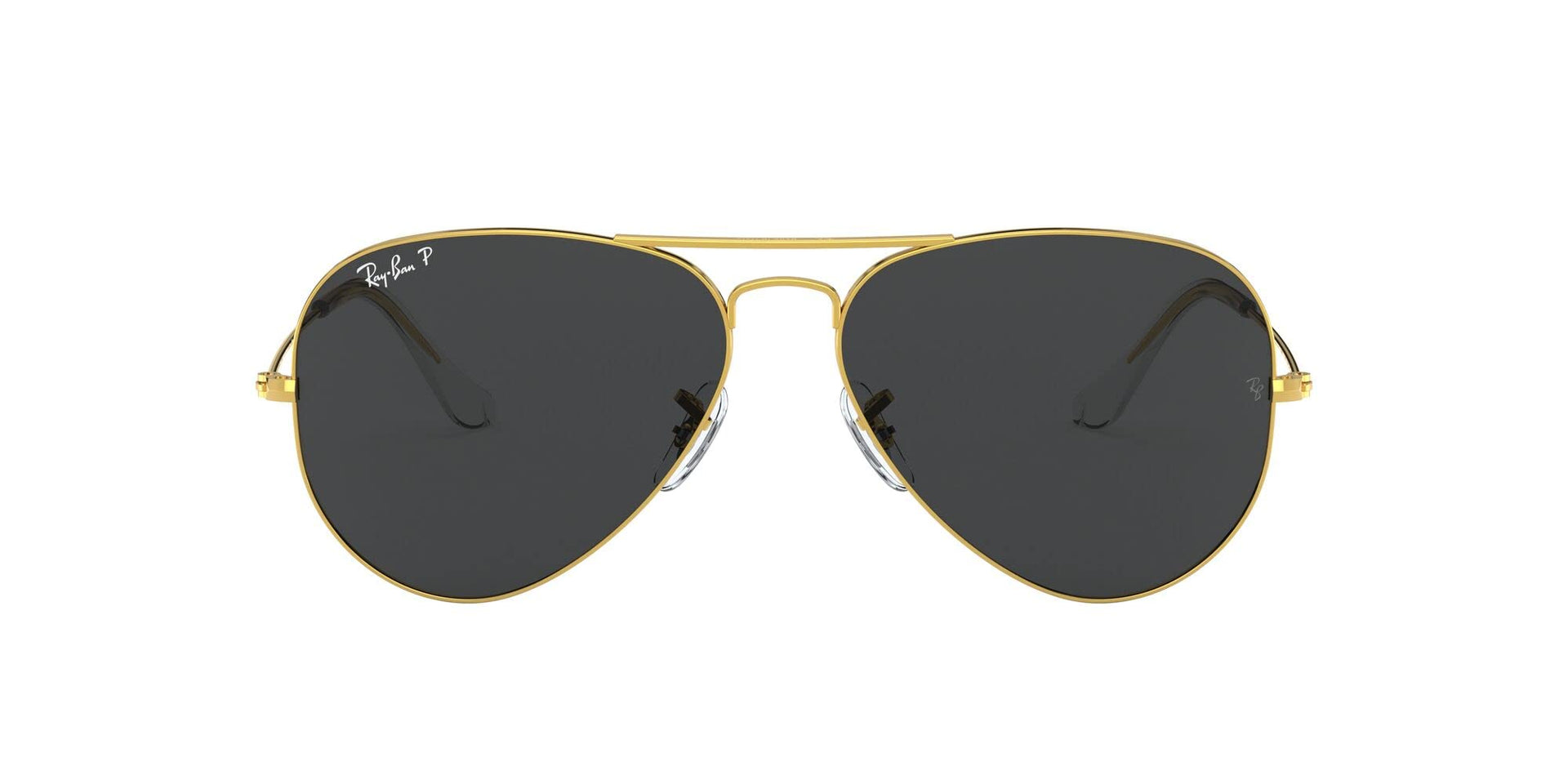 Ray-Ban Aviator RB3025 Sunglasses Batch 3 - Legend Gold/Polarized Black / 58 mm - X002U9C7FV - Additional Image 2