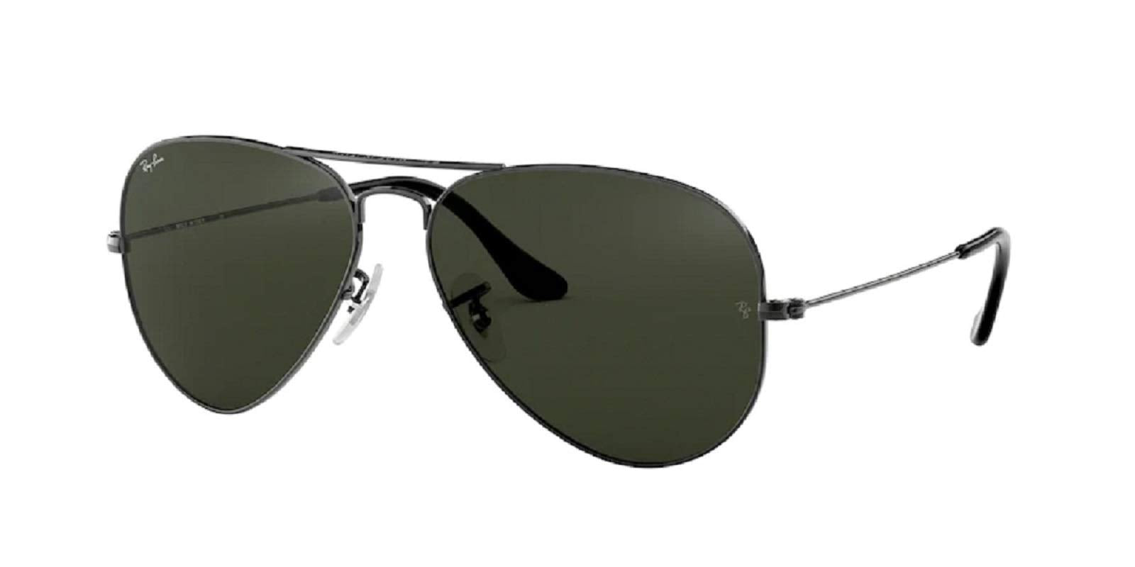 Ray-Ban Aviator RB3025 Sunglasses Batch 3 - Gunmetal/Grey Green / 58 mm - X002BXCH7T
