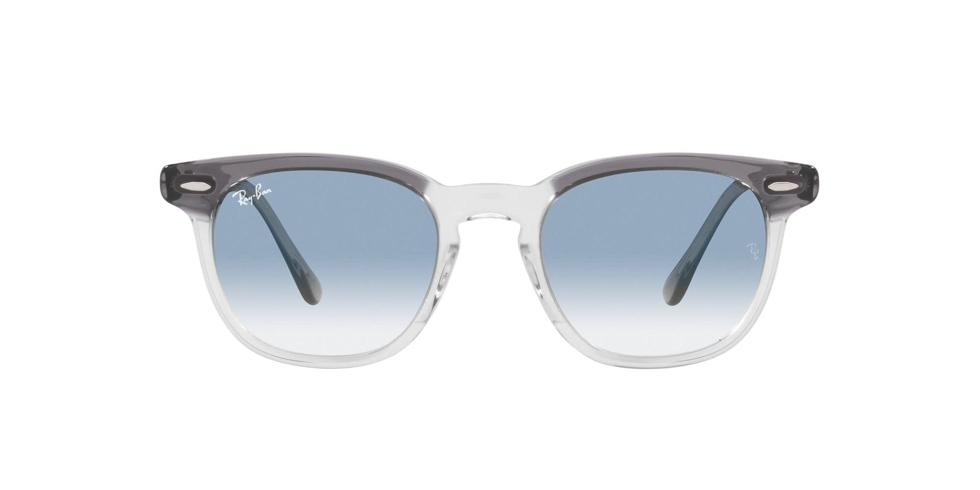 Ray-Ban Hawkeye RB2298 Sunglasses - Grey on Transparent/Clear Gradient Blue / 52 mm - 8056597626729