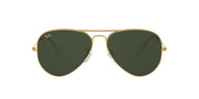 Ray-Ban Aviator RB3025 Sunglasses Batch 3 - Gold/G-15 Green / 62 mm - X002U97A03