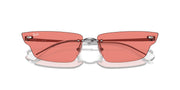 Ray-Ban Anh RB3731 Sunglasses - Gunmetal/Pink / 66 mm - X0045URFKF - Additional Image 4